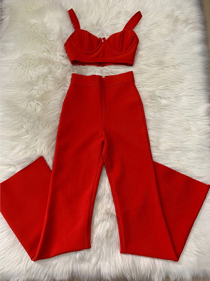 Variant image for Damen-weite Hose, mittel, Taillenhöhe, Spandex, Rayon-8