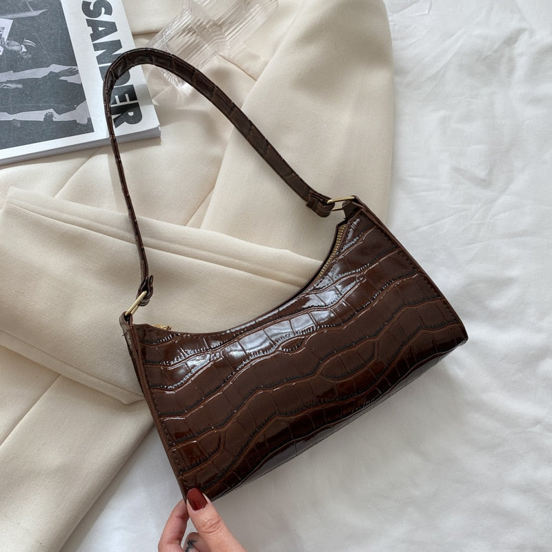Variant image for Damen-Shoppingtasche, monochrom, Synthetikmaterial, mit Kettendetails-9