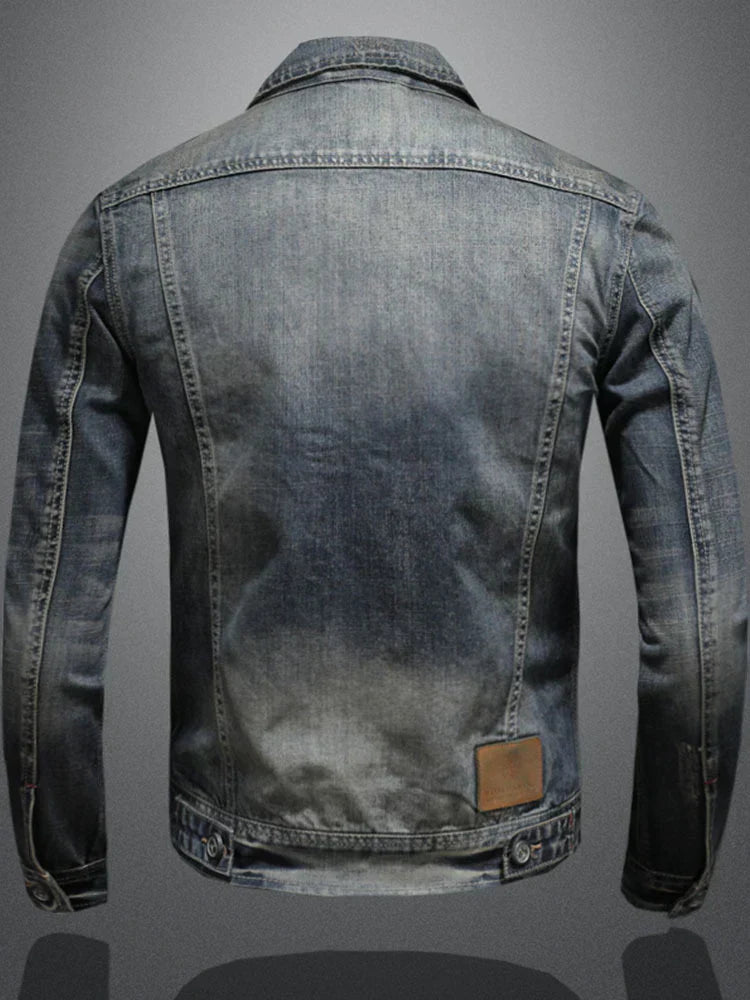 Damen-Denimjacke im klassischen Stil, aus 100% Baumwolle-2