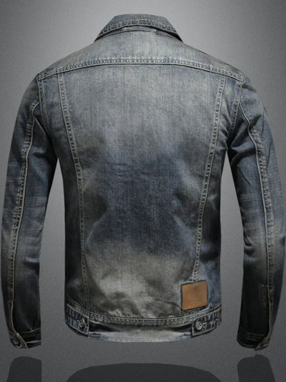 Damen-Denimjacke im klassischen Stil, aus 100% Baumwolle-2