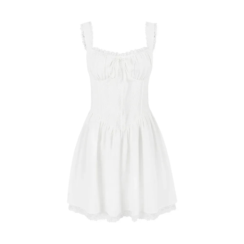 Damen-Minikleid, glitzernder V-Ausschnitt, Polyester-6