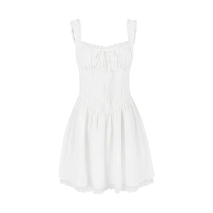 Damen-Minikleid, glitzernder V-Ausschnitt, Polyester-6