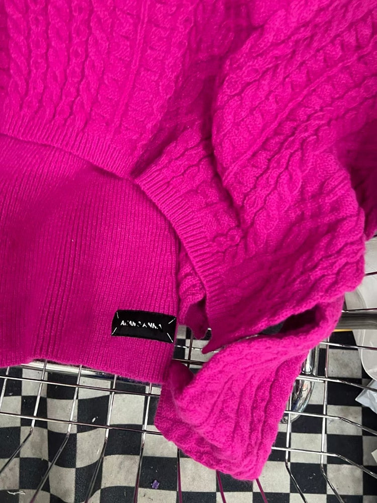 Langer Damen-Cardigan mit geometrischem Muster – locker sitzende Strickjacke für Alltag und Fest 6