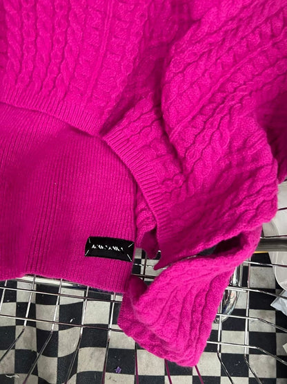 Langer Damen-Cardigan mit geometrischem Muster – locker sitzende Strickjacke für Alltag und Fest 6