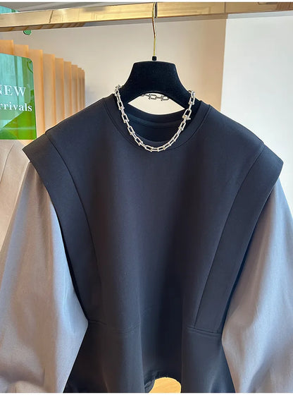 Damen Baggy Pullover Trendig Weiche Baumwolle-2
