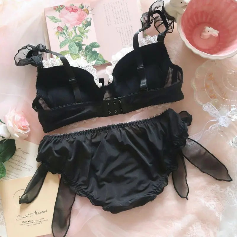 Damenunterwäsche-Set, schicker Unterwäsche aus Polyester mit kontrollierter Passform 3