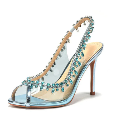 Variant image for Damen-Sandalen, Slingback-Absatz, PVC-18