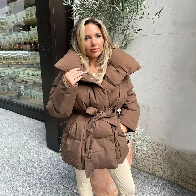 Herren-Winterjacke, leicht, gefüttertes Polyester-3