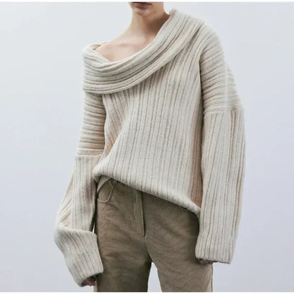 Variant image for Damen-Off-Shoulder-Strickjacke, gestrickt, gerippt-9