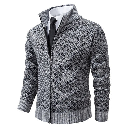 Damen-Cardigan, mit Reißverschluss, fein, gestrickt-2