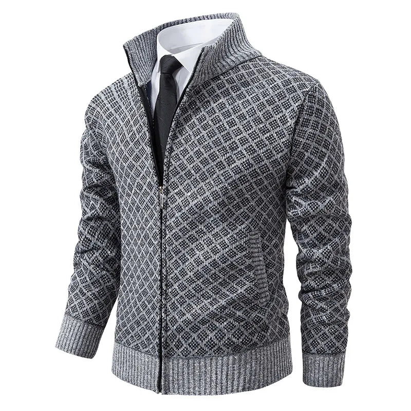 Variant image for Damen-Cardigan, mit Reißverschluss, fein, gestrickt-5