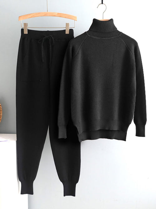 Damen-Sweathose, hochtailliert, 100% Baumwolle, schmale Passform-1