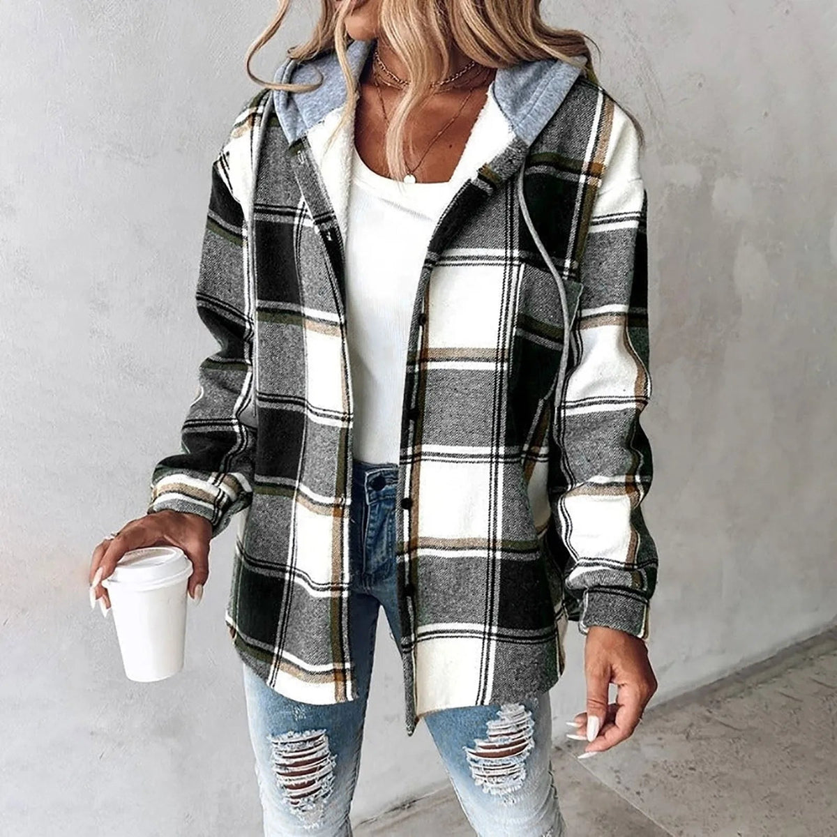 Damen Winterweste Elegant Polyester mit synthetischer Isolierung-3