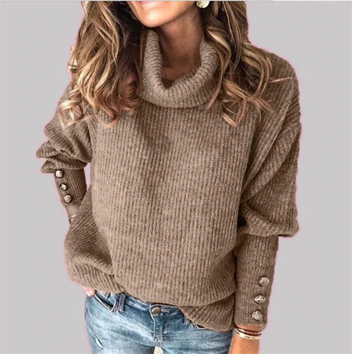 Damen Winterpullover Isolierendes Material Lange Ärmel-2