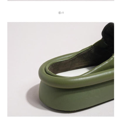 Damen-Mules, zeitloses Design, robustes Material 5