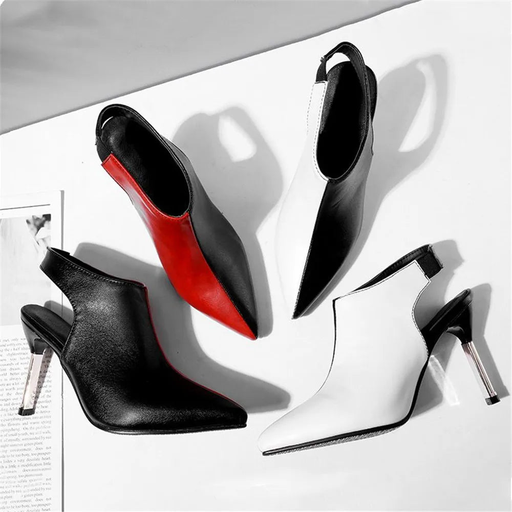 Damen-Pumps, elegant, PU, Lederfutter, Gummisohle-2