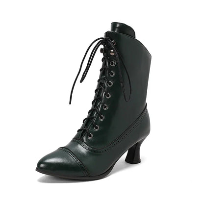 Damen-Stiefel, wadenlang, gekreuztes Design, Obermaterial 9