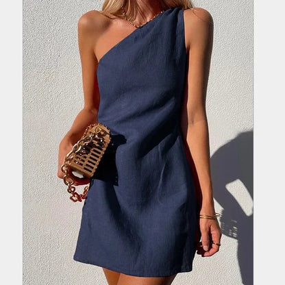 Damenkleid Figurbetont Elegant Design Polyester-5