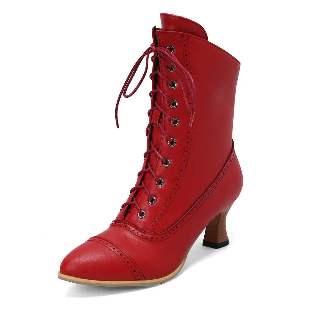 Damen-Midi-Stiefel, gekreuztes Design, PU, mit kurzen Plüsch, Futter-6