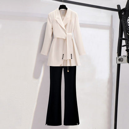 Damen-Hose mit Gürtel aus langlebigem Polyester 3