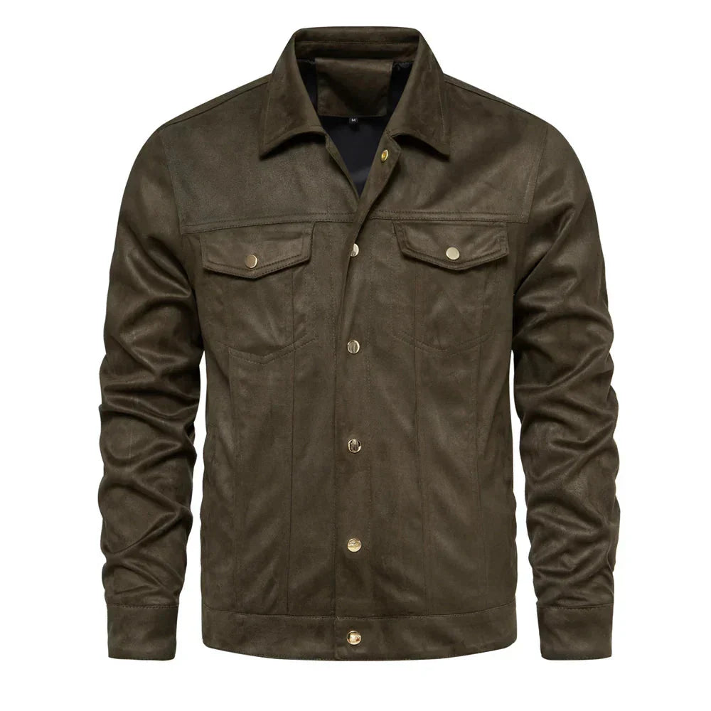 Variant image for Damenjacke Herbstjacke aus Wildleder für Damen Elegant und bequem-13