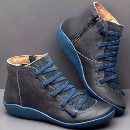 Damen Stiefeletten Moderner Stil PU-Leder-1