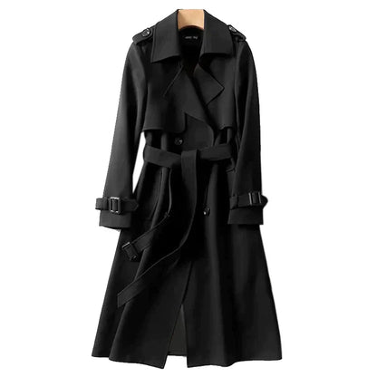 Damen-Trenchcoat, kurzes klassisches Design, leichtes Material-1