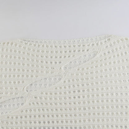 Damen-Top, langärmeliges leichtes Polyester, locker sitzend-6