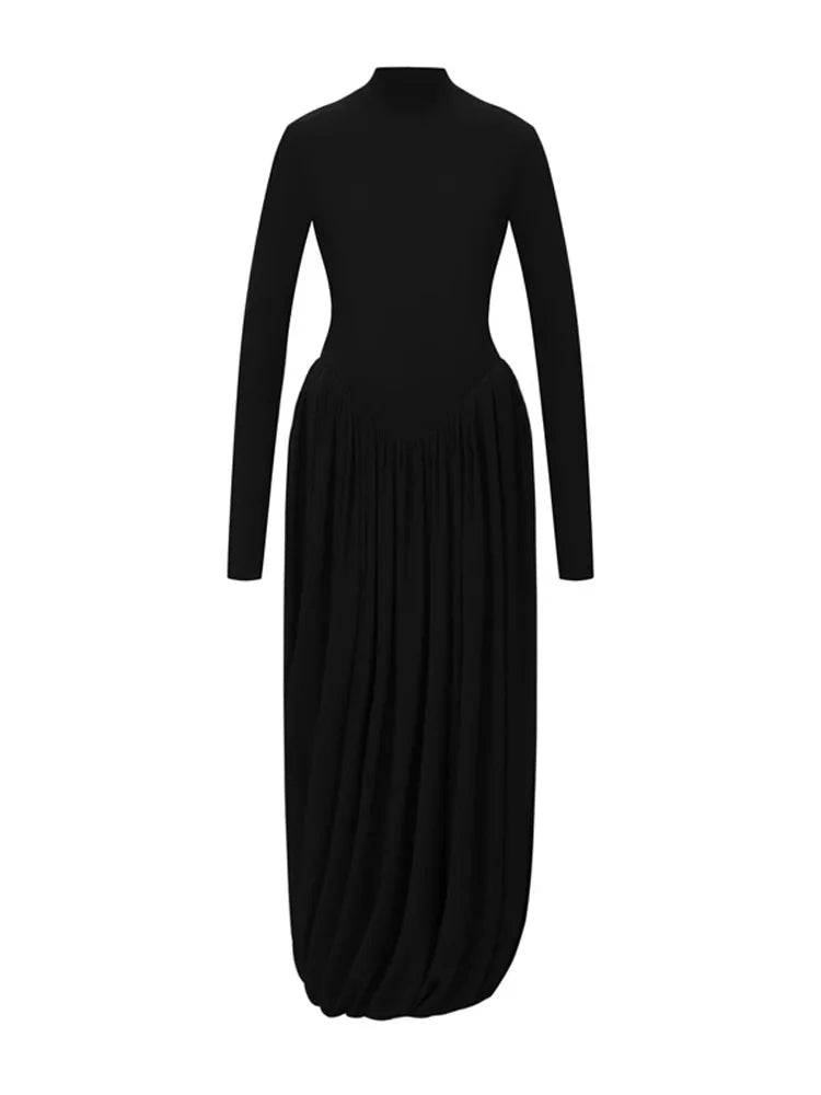 Variant image for Damen-Kleid, figurbetont, zeitlos, Rollkragen, Polyester-7