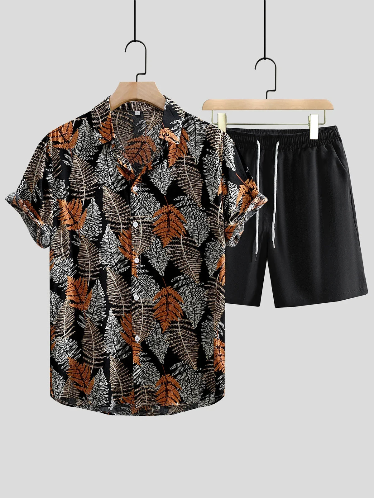 Variantenbild für zweiteiliges Damen-Set, Vintage, Polyester, für den Sommer-1