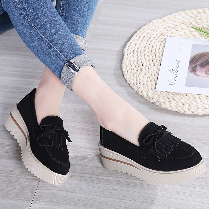 Damen Schuhe Quasten Nachhaltiges Material Elegantes Design 3