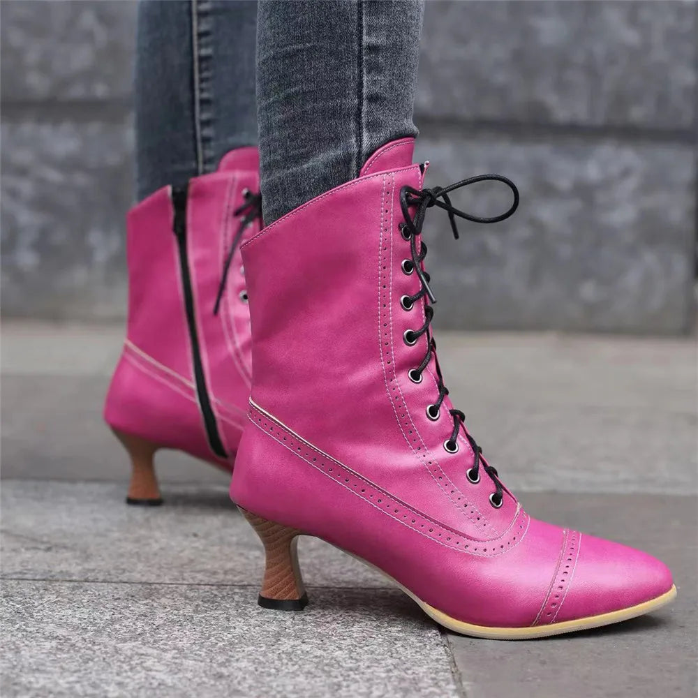 Variant image for Damen-Midi-Stiefel, gekreuztes Design, PU, mit kurzen Plüsch, Futter-56