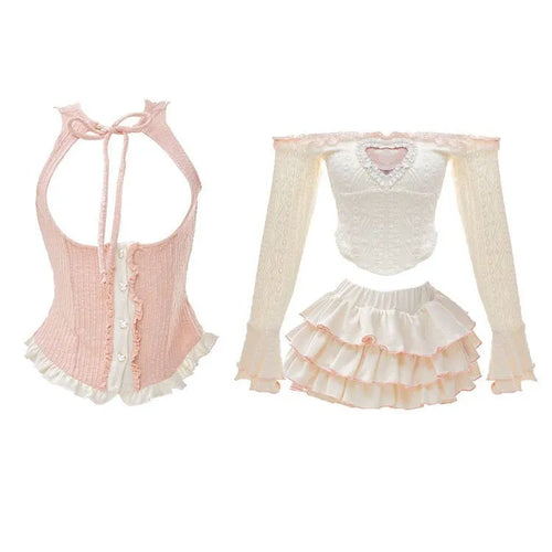 Damen A-Linien Rock mit Träger Polyester 1