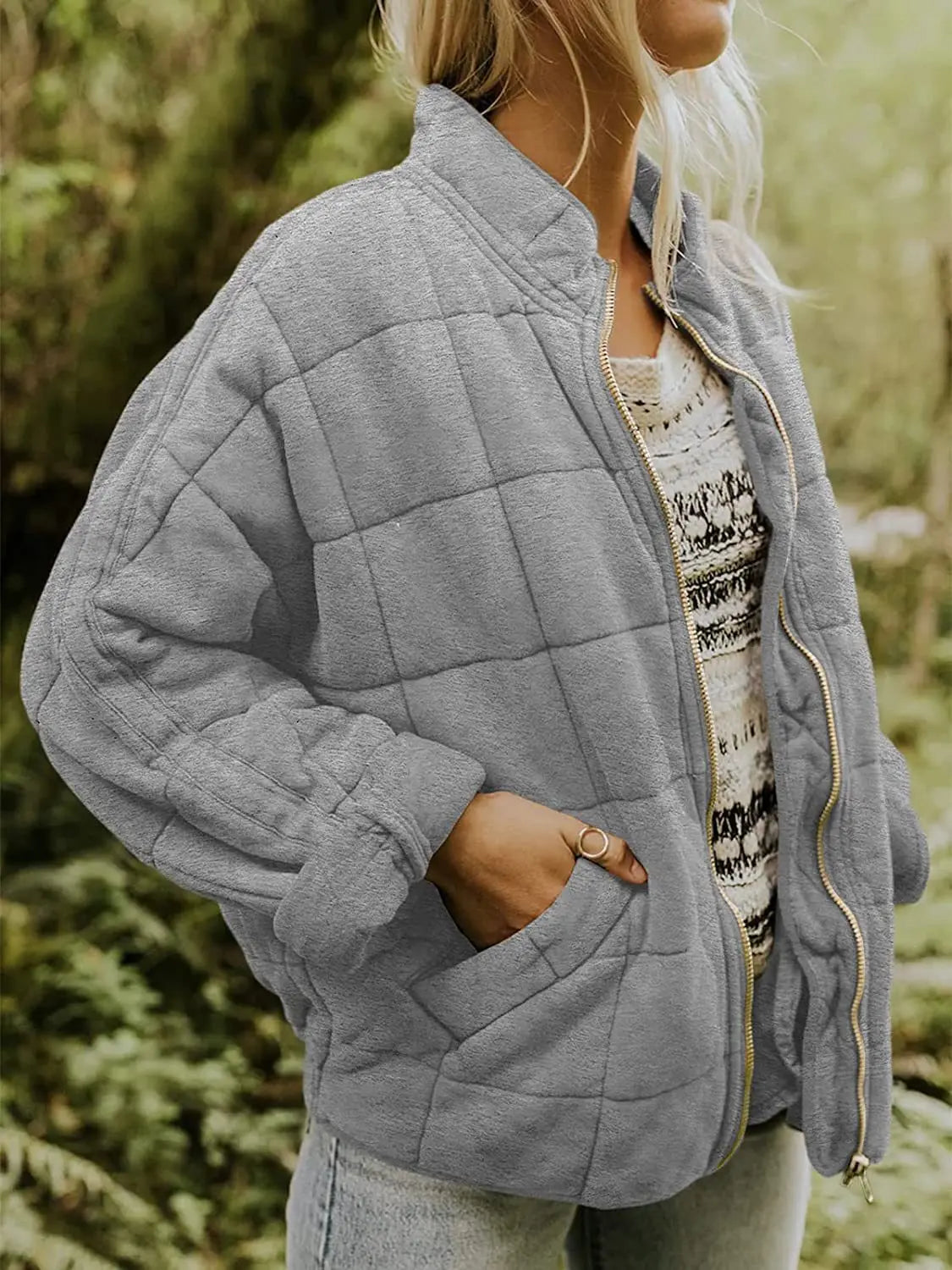 Damenjacke in maßgeschneidertem, elegantem Design aus 100% Polyester-2