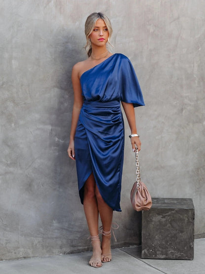 Variant image for Damen-En, Schulterkleid, moderner Satin-17