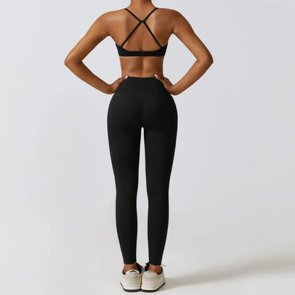 Variant image for Damen-Leggings-Set, Sportliches Nylon, Elasthan-29