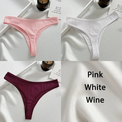 Variant image for Damen-Tanga, Set, monochrome Baumwolle, Spandex-25