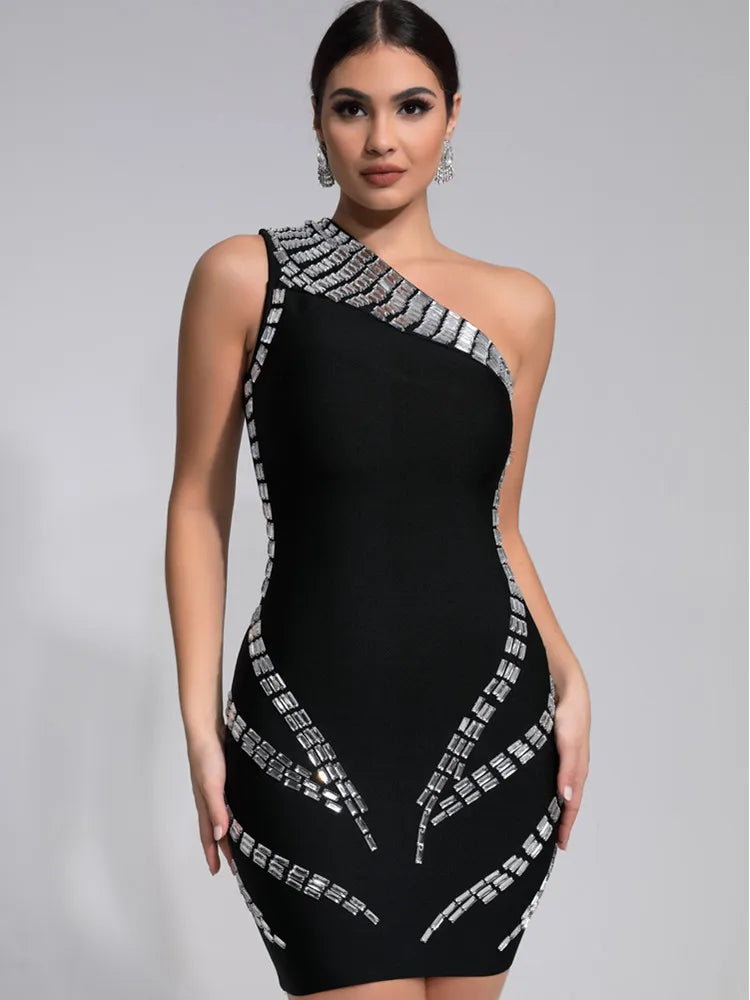 Variant image for Damenkleid Mini Asymmetrisches Design Polyester Elegant Schöne Damenkleider-1
