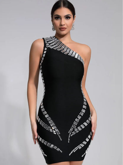 Variant image for Damenkleid Mini Asymmetrisches Design Polyester Elegant Schöne Damenkleider-1