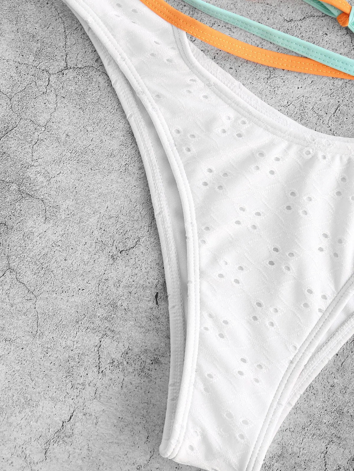 Damen-Partytops im Kontrastdesign, aus 100% Baumwolle-4