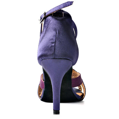Damen-Stiefel, Bootsstil, Seidensatin und Baumwolle, mit Schnürung, System-3