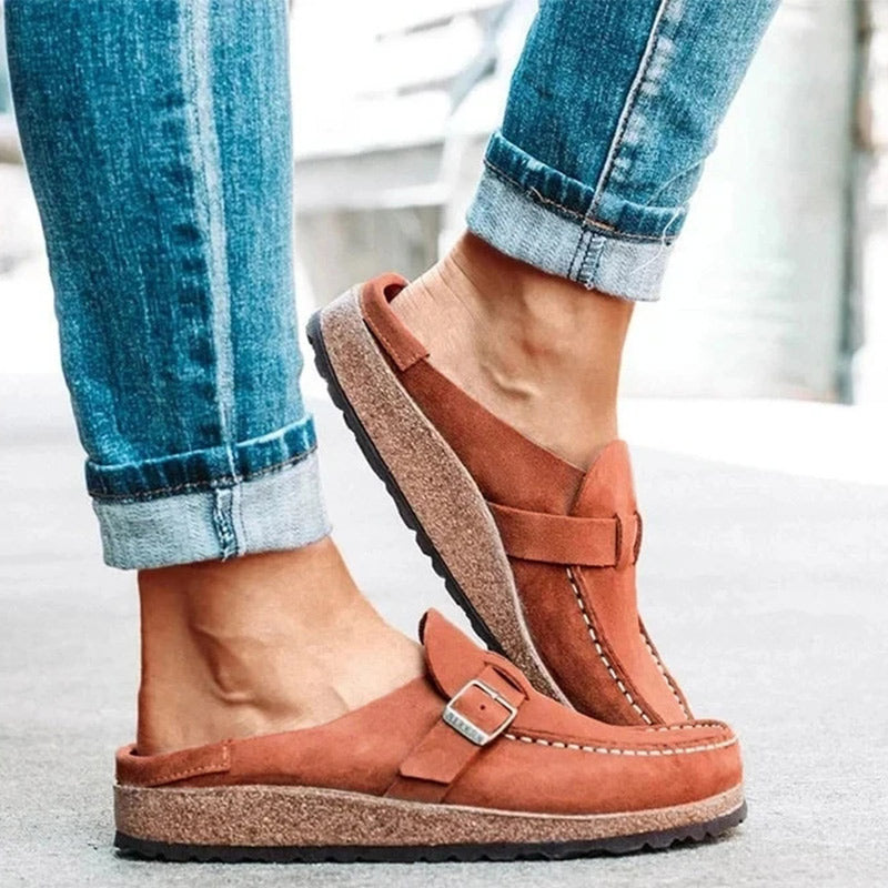 Damen-Loafers, Wildleder, elegant, bequem, Slip-On 4
