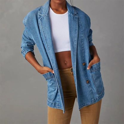 Damen-Jeans Lässiger Schnitt Denim Weich und Langlebig-3