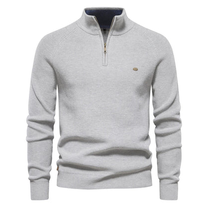 Damen-Pullover, aktiver halber Reißverschluss, Baumwoll-Lycra 9