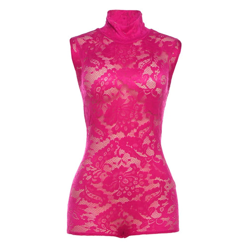 Damen-Jumpsuit Ärmellos Club Polyester-1
