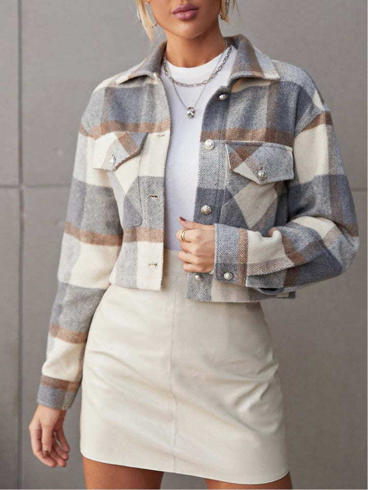 Casual-Herrenjacke aus wetterbeständigem Material mit Taschen – trendige Herbstjacke für einen lässigen Stil 1