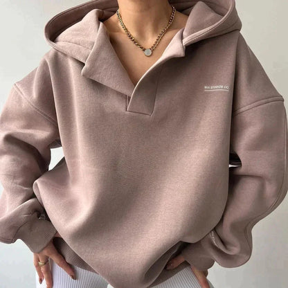 Damenkapuzenpullover, elegante Merinowolle, verstellbare Passform 1