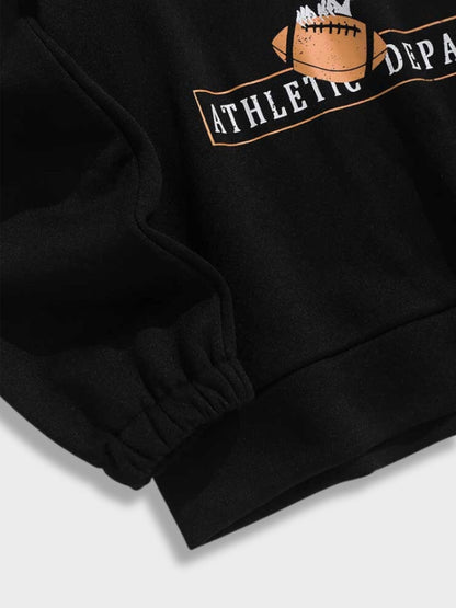 Herren-Sweatshirt, halber Reißverschluss, moderne Passform, weiches Material-4
