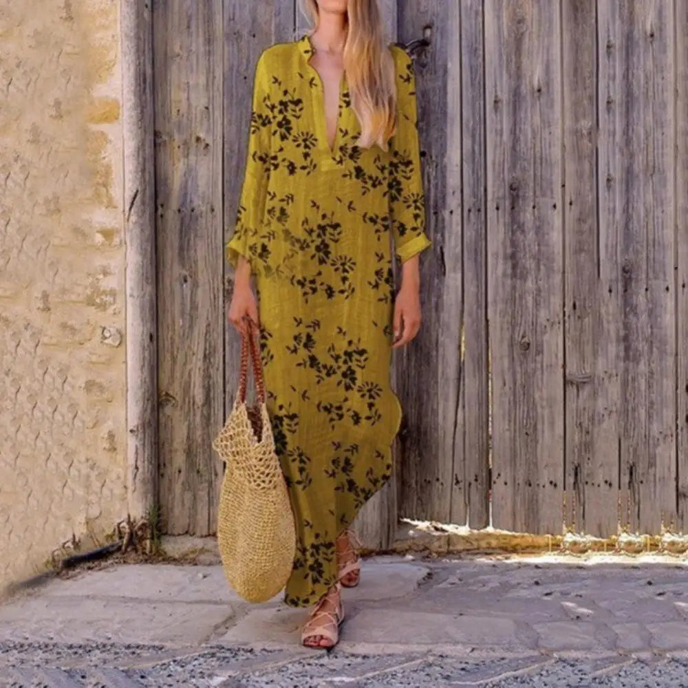 Elegantes Damenkleid aus leichter Baumwolle mit lockerer Passform – schöne und elegante Damenkleider für Sommerfeste und Hochzeiten 2