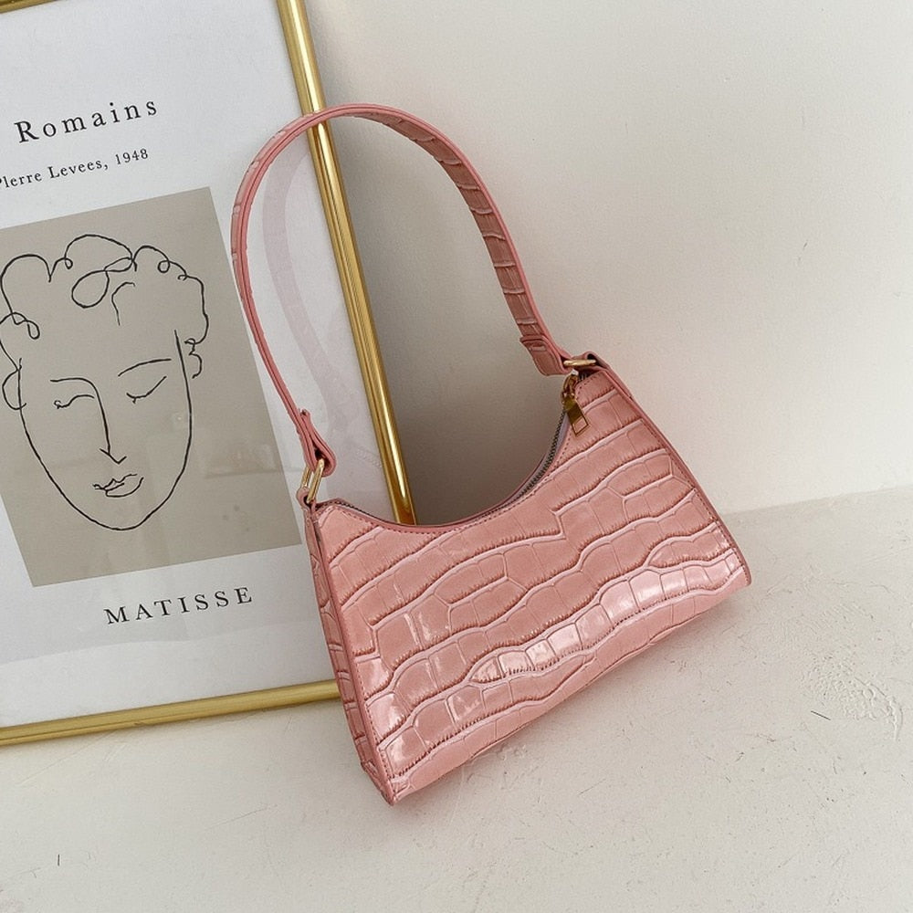 Damen-Shoppingtasche, monochrom, Synthetikmaterial, mit Kettendetails-4